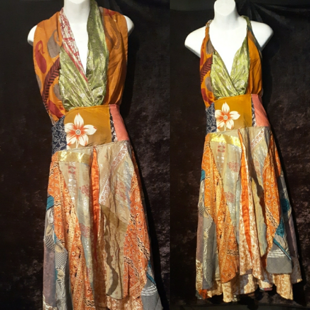 Silk dress